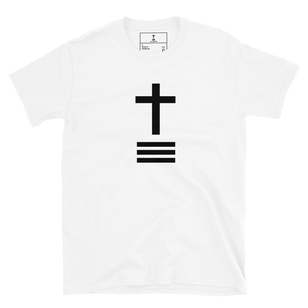 Trinity Cross White Short-Sleeve Unisex T-Shirt – FAITHBRAND
