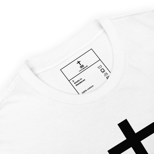 Trinity Cross White Short-Sleeve Unisex T-Shirt