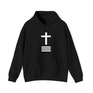 Trinity Cross Premium Black Hoodie