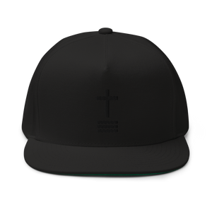 Trinity Cross Classics Black on Black Snapback Hat