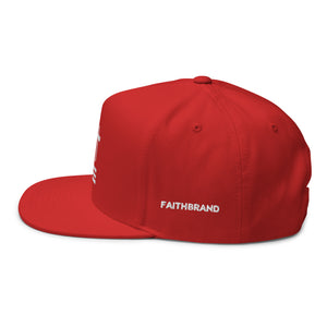 Trinity Cross Red Classics Snapback Hat